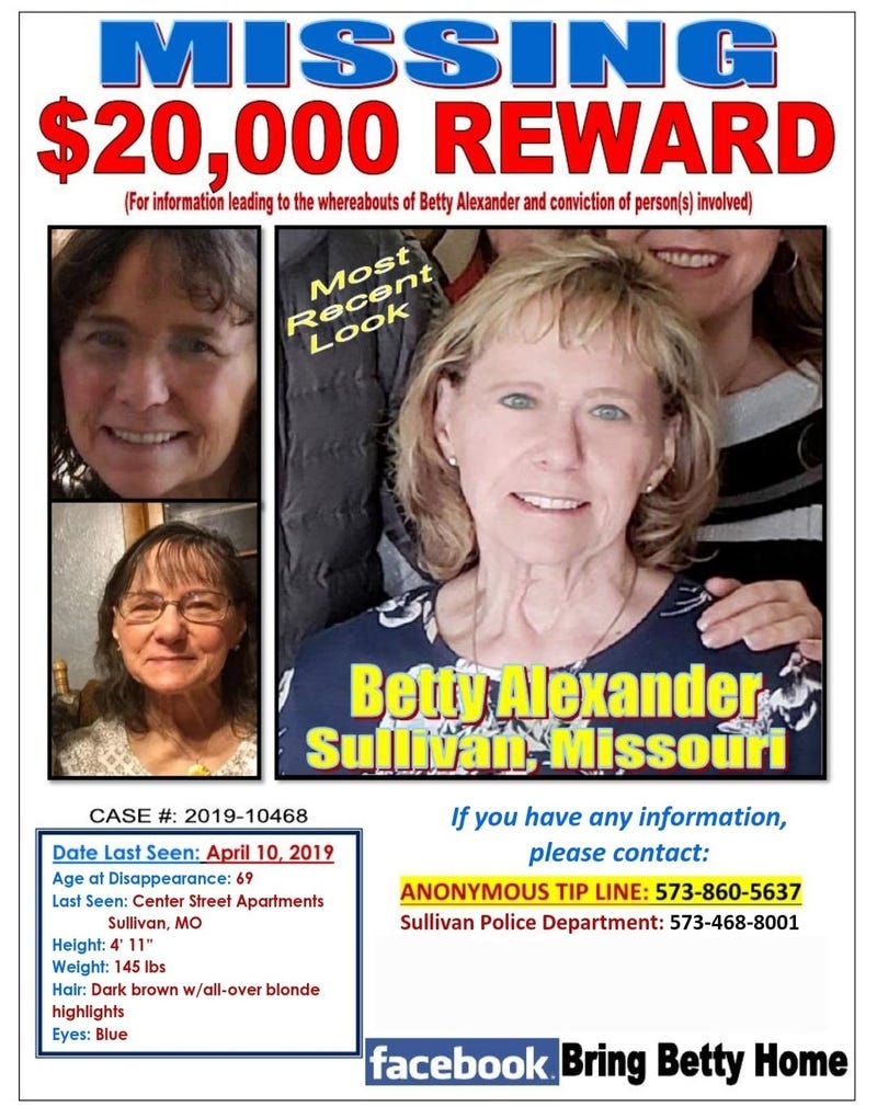 Billboard generates new lead in search for missing Sullivan woman