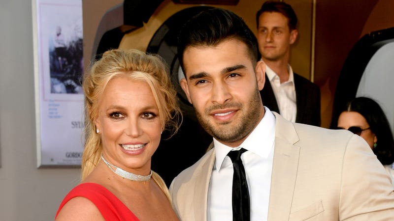 Britney Spears and Sam Asghari 