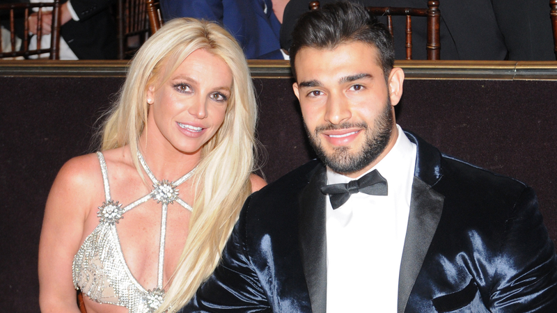 Britney Spears and Sam Asghari 