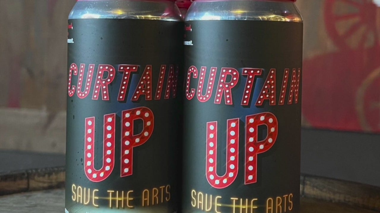 Difference Makers: Breweries team up to make 'Curtain Up' beer to help arts industry