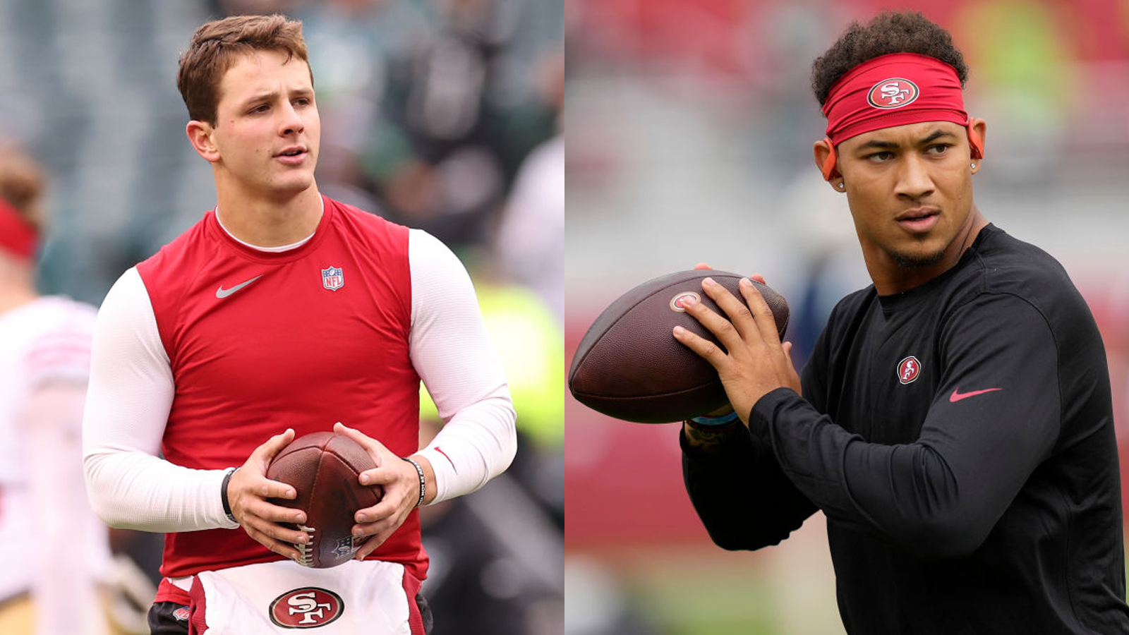 John Lynch provides latest on Brock Purdy, Trey Lance situations