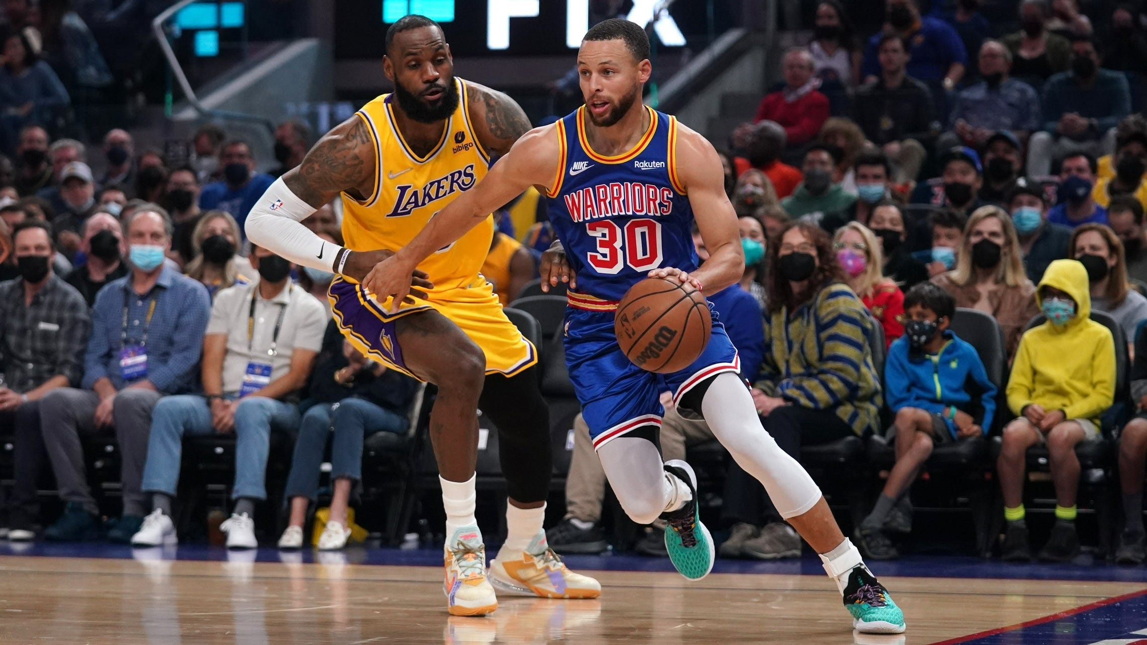 Steph Curry on LeBron James' desire to play with him: 'I'm good right now'