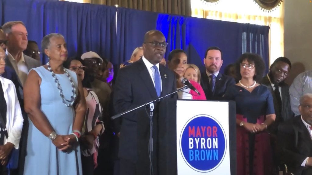 "There is no Mayor-Elect!" Brown enters November mayoral race as write-in candidate