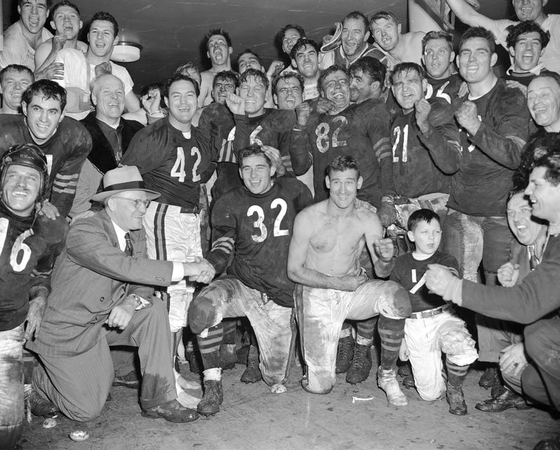 Johnny Lujack in Bears heyday