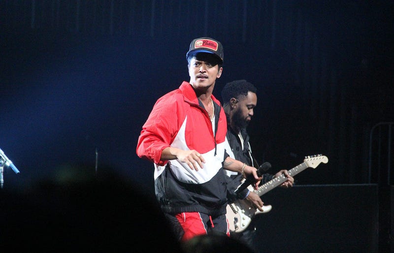 Bruno Mars performs at the Bud Light Super Bowl Music Fest in Atlanta on Saturday, February 2, 2019