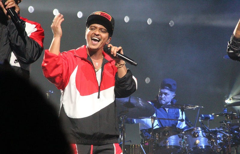 Bruno Mars performs at the Bud Light Super Bowl Music Fest in Atlanta on Saturday, February 2, 2019