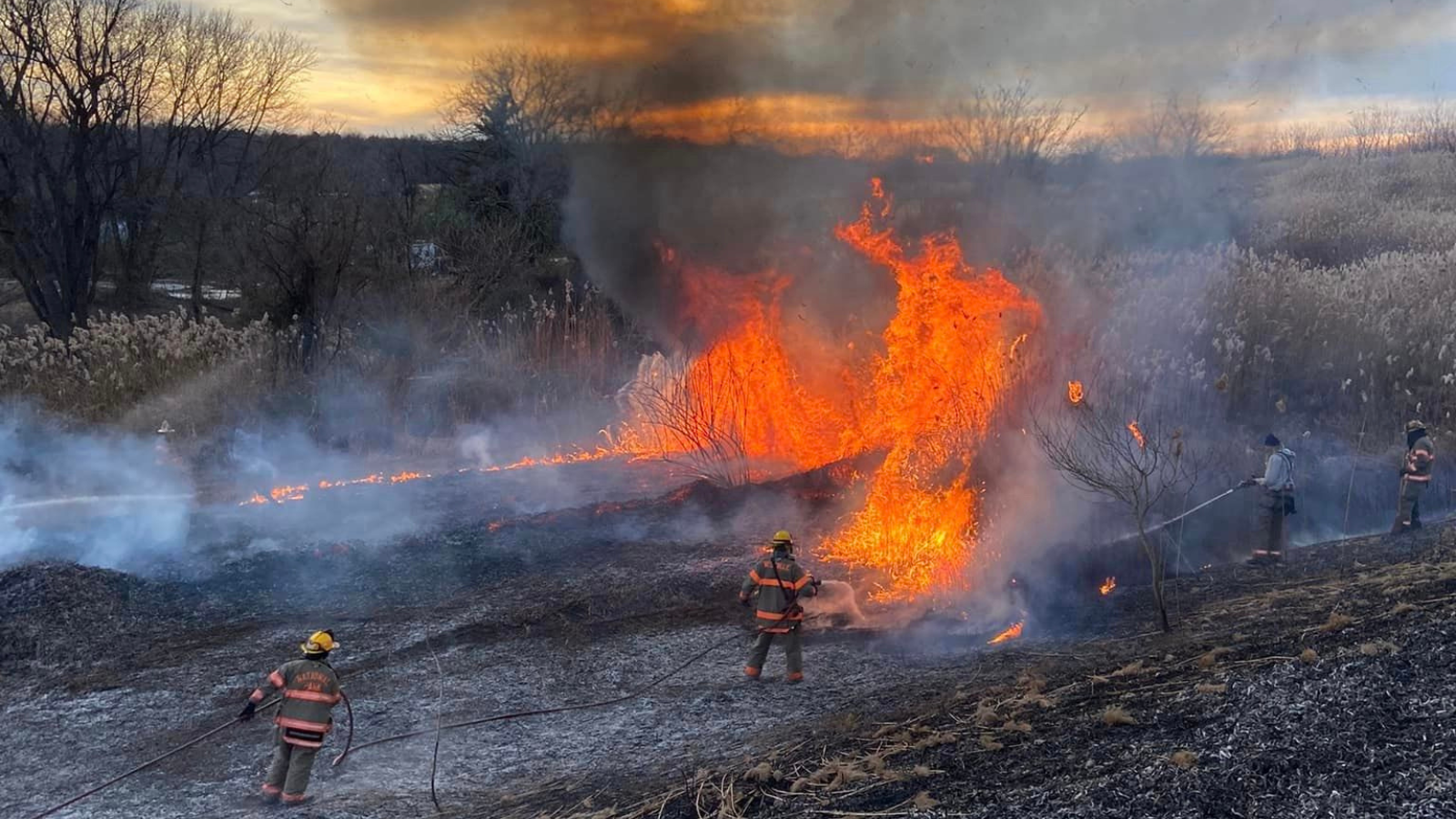 Police identify ‘person of interest’ after NJ brush fire spreads to more than 2 dozen acres