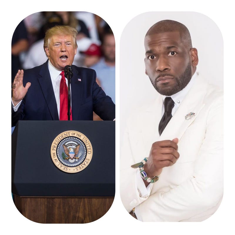 Pastor Jamal Bryant calls President Trump an "embarrassment" after attacks on Baltimore, MD