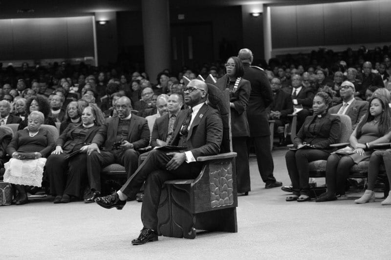 Dr. Jamal Bryant was sworn in Sunday as Pastor of New Birth Missionary Baptist Church in metro Atlanta