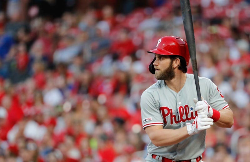 Phillies outfielder Bryce Harper