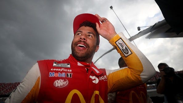 Racing world reacts to Bubba Wallace becoming first Black driver to win a NASCAR Cup Series race since 1963