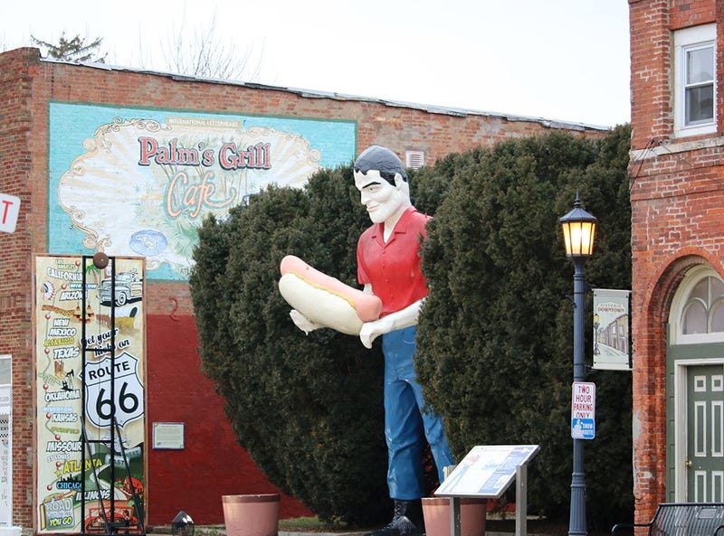 fiberglass statue