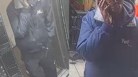 VIDEO: Man in FedEx uniform steals over $6K in electronics from Manhattan office