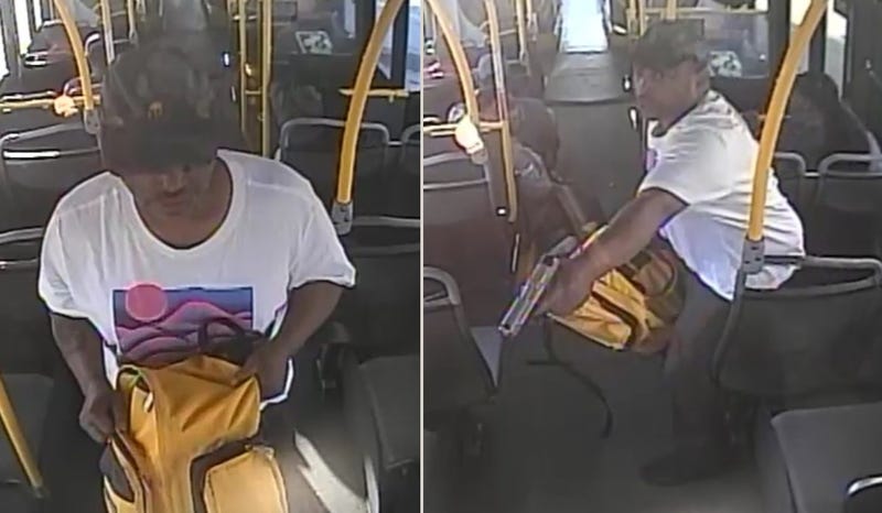 Suspect in a shooting on a DDOT bus. 