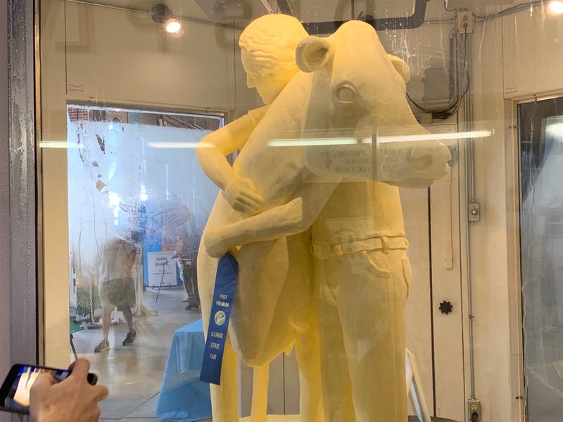 butter cow