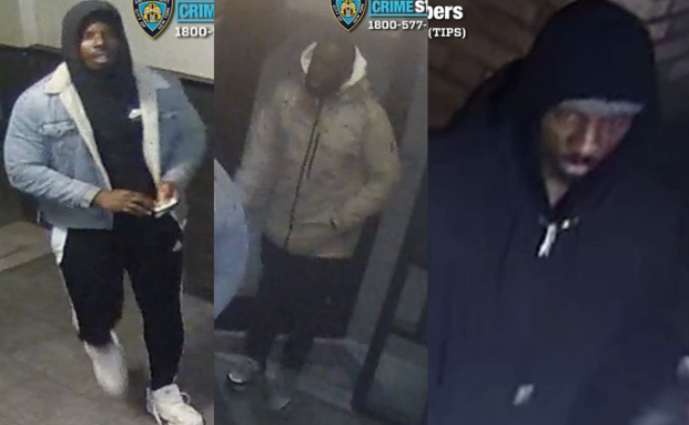 A trio of robbers beat and shoot two victims during a Bronx home invasion.
