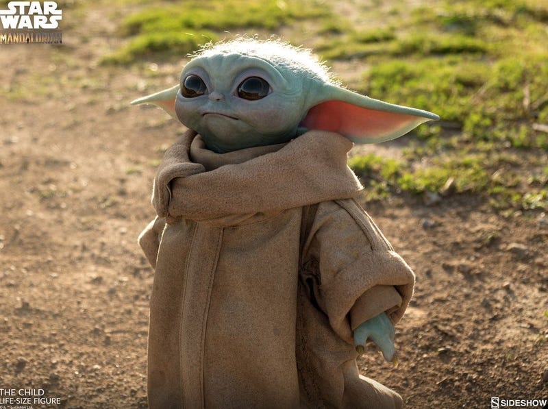Baby Yoda Figure