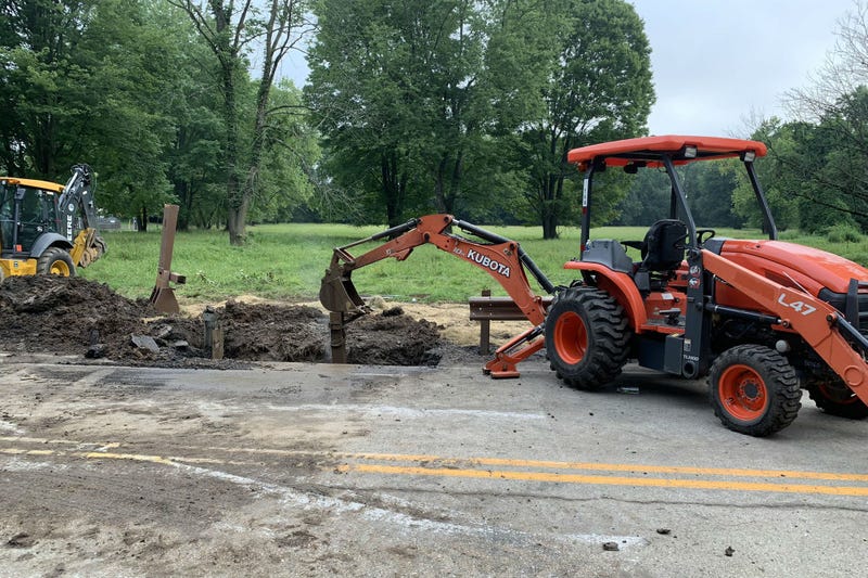 The rehab of the Byberry Road Bridge in Upper Moreland, Montgomery County is finished. But a major complication is preventing it from re-opening.