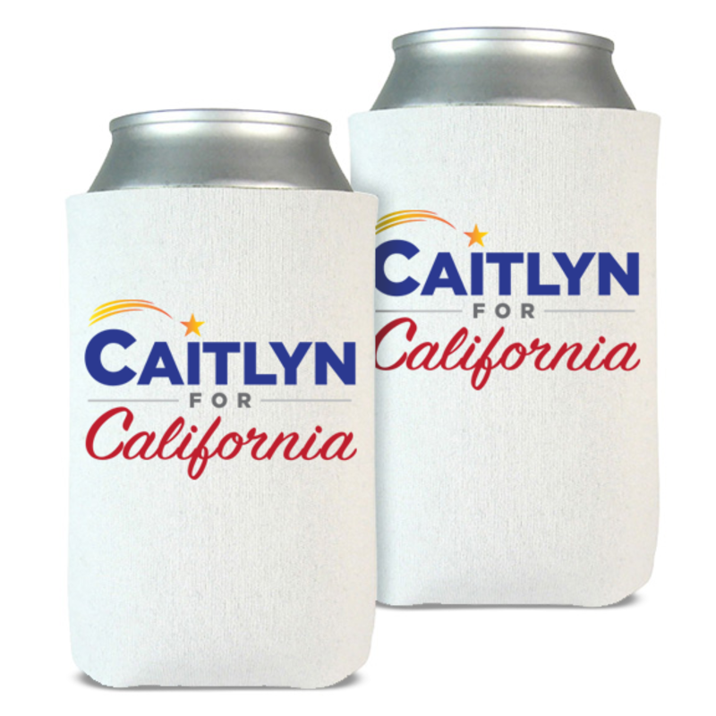 Caitlyn for California beverage coolers (set of 2), $15
