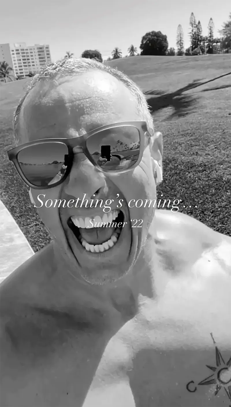 Chris Cuomo posted this selfie on July 8, 2022.