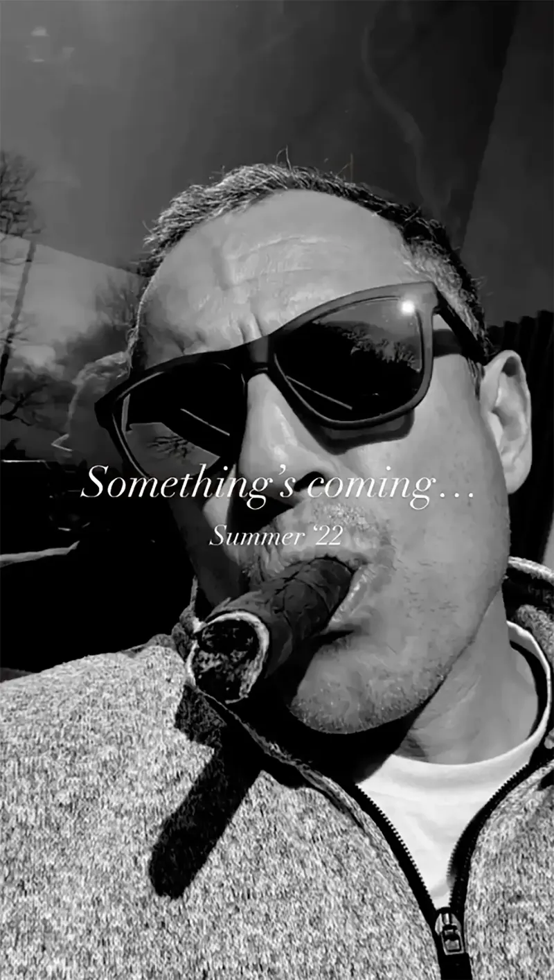 Chris Cuomo in a photo he posted on Instagram on July 8, 2022.