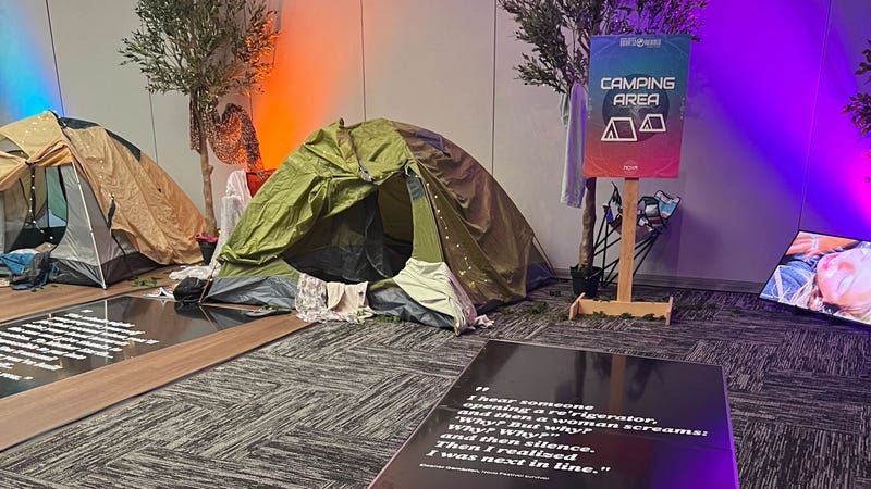 “The Moment Music Stood Still” is a memorial to the 364 people Hamas terrorists killed at the Nova Music Festival on Oct, 7, 2023.