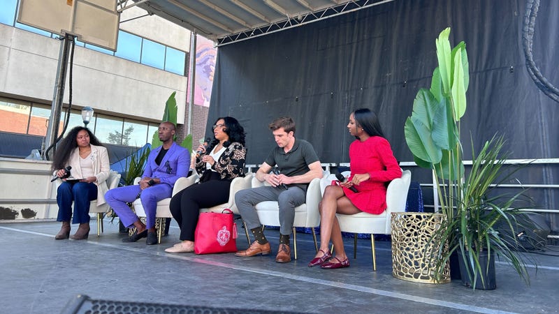 A panel discussion moderated by Yumeno Young featured local social media influencers Senzwa Ntshepe, Kamryn Davis, Connor King and Saudiah B.