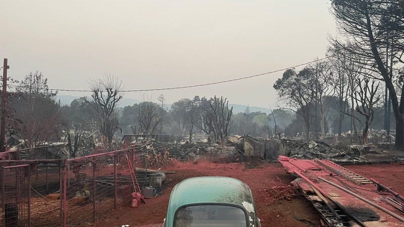 Explosive Cache Fire reaches 40% containment