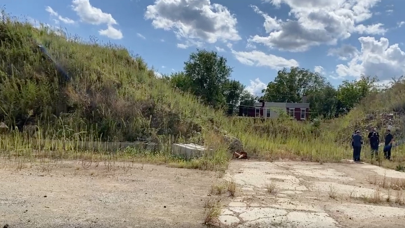 Camden begins weekslong removal of 45-foot-tall dirt pile from illegal dump site