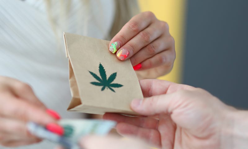 cannabis transaction in store
