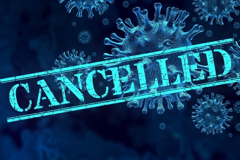 Coronavirus Cancellations