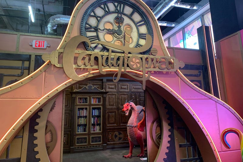 Entrance to Candytopia.