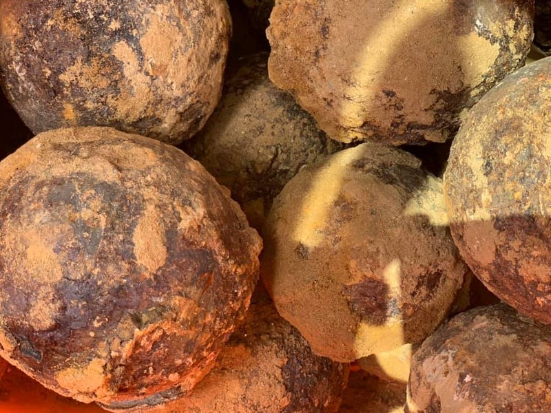 Cannonballs discovered in Lawrenceville 