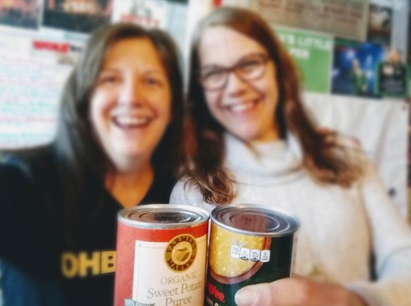 LISTEN: Structures Built with Cans for a Good Cause. Teri gets the Creative Scoop from M.O.M.'s Ellen Carlson