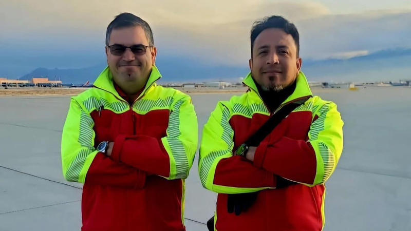Jet Air Ambulance identified Capt. Alan Alejandro Montoya Perales and co-pilot Josue Juarez among the six people killed in Friday's crash.