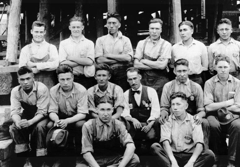 American Indian students from Carlisle Indian Industrial School