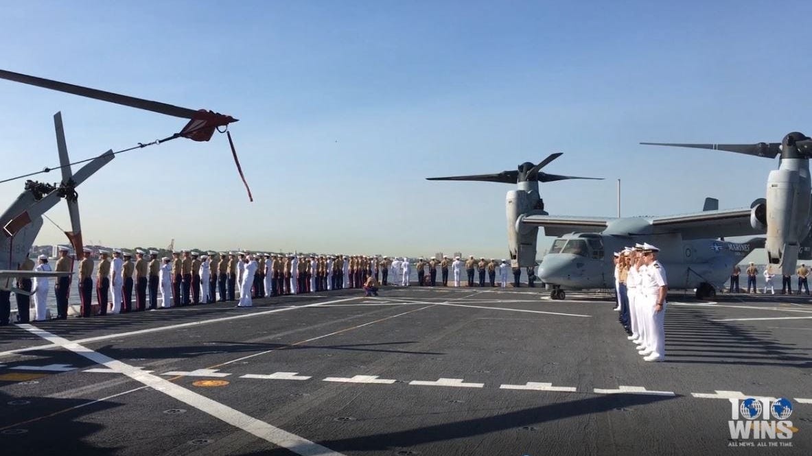 WATCH: 1010 WINS goes aboard the USS New York during Fleet Week