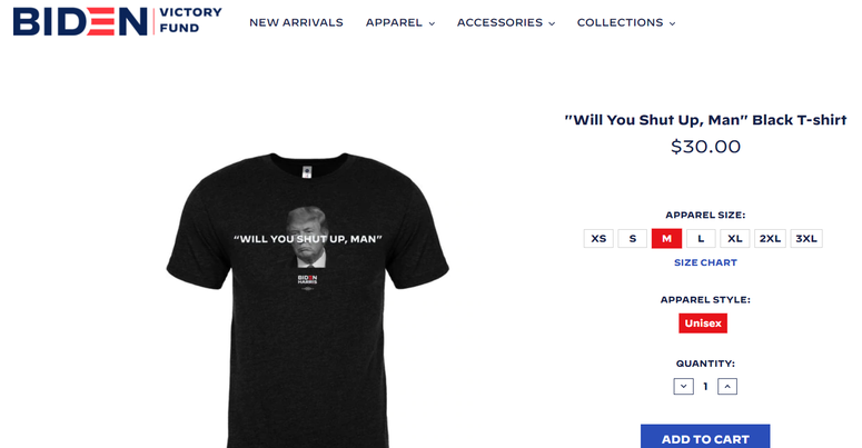 Biden shirt