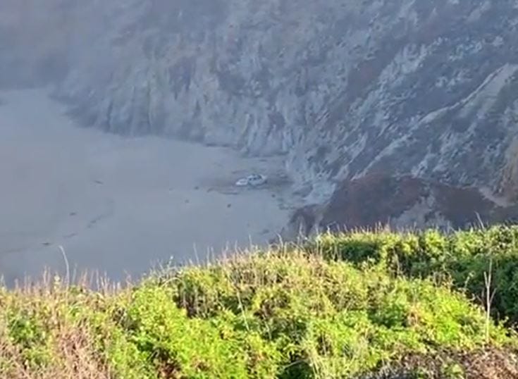 car plunge