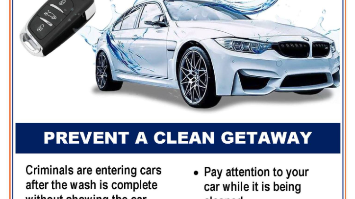 Amid spate of car wash thefts, LI police give tips for keeping your vehicle safe