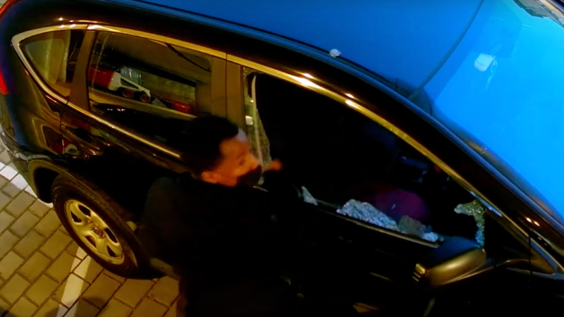 Philadelphia police released new surveillance video to try to identify a suspect wanted for vandalizing several cars in Northern Liberties last month.