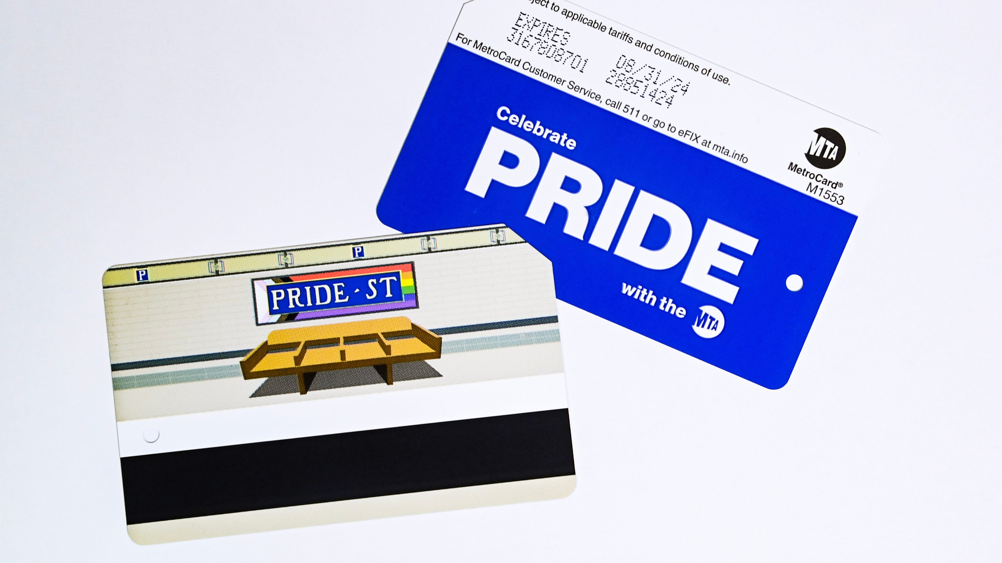 MTA announces celebratory MetroCards, train decals for Pride Month