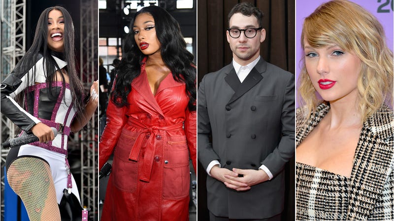 Cardi B, Megan Thee Stallion, Jack Antonoff, Taylor Swift