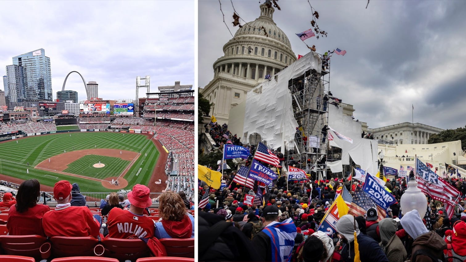 WATCH: Cardinals superfan 'Rally Runner' accused in Jan. 6 Capitol riot conspiracy