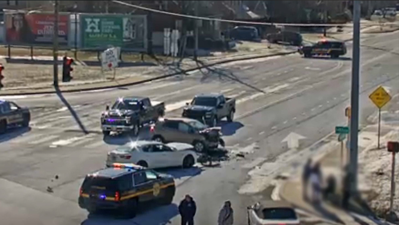 Police: Woman leads series of carjackings and crashes, killing pedestrian in New Castle