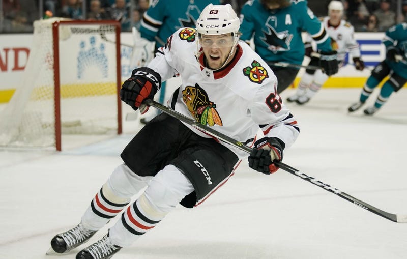 Blackhawks defenseman Carl Dahlstrom