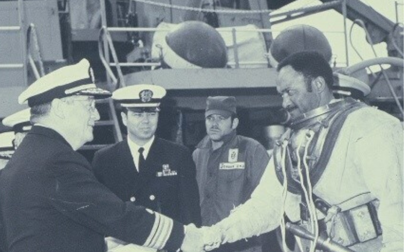Black History Month: Master Chief Carl Brashear, the first African American master diver in the U.S. Navy