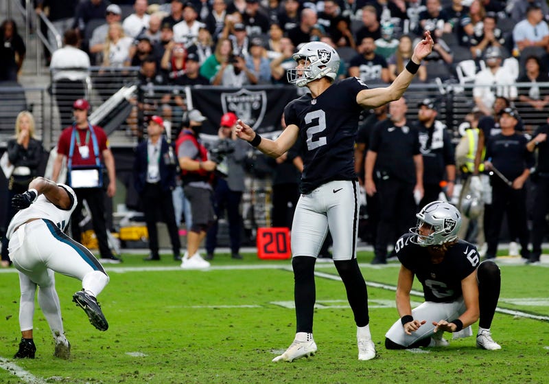 Daniel Carlson, AJ Cole, Raiders