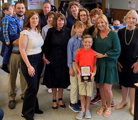 Carnegie Hero Medal presented to family