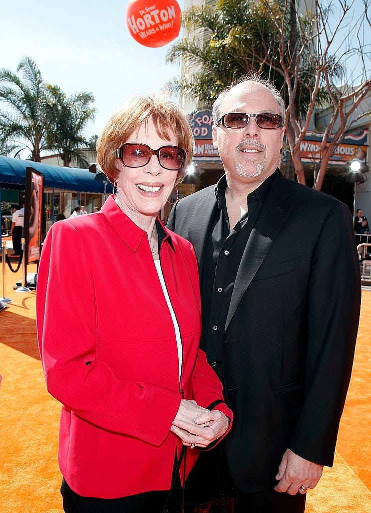 Carol Burnett and Husband GETTY.jpg